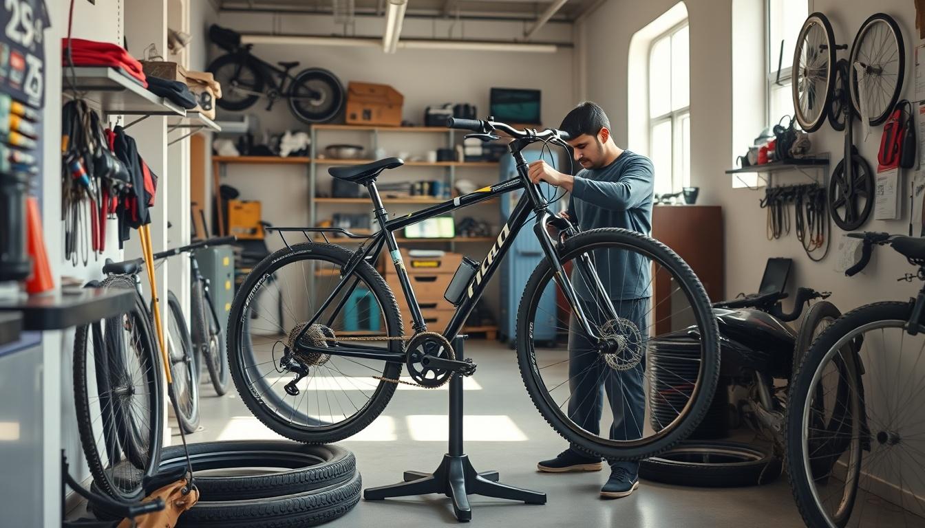 Bicycle Repair in Peshawar